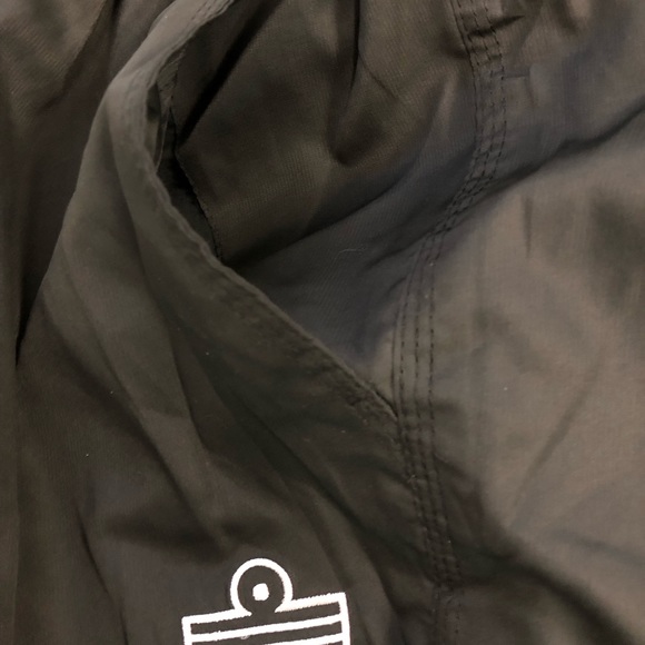 Admiral sports truck pants black elastic waistband and drawstring straight cut - Picture 8 of 11